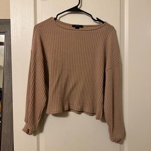 Balloon sleeve blouse